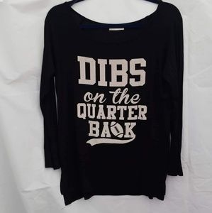 Football Off Shoulder shirt